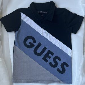 Guess Polo - Boys Dress shirt - 5t boys button up dress shirt - Guess Kids